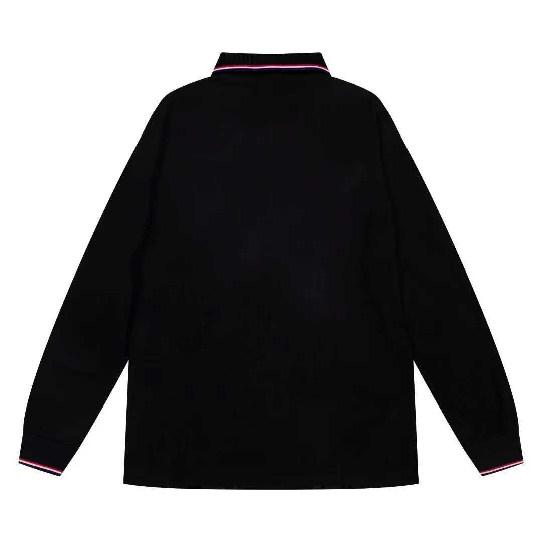 【New Arrival In Stock】𝐌𝐎𝐍𝐂𝐋𝐄𝐑~ #2025 New Arrival Quality POLO ， Breathable ， ， ， Quality。 ！ ， ！ LOGO Quality ：Black，White Sizes：M~L~XL~2XL~3XL